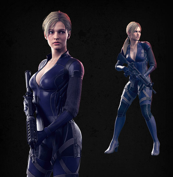 Aspecto de Jill Valentine en un posible Re5 Remake