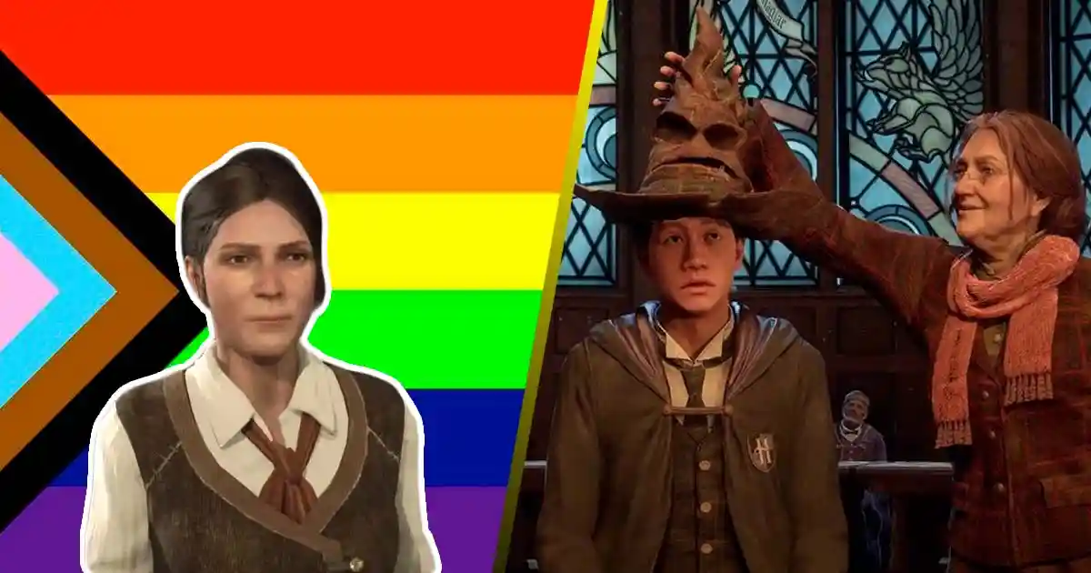 Hogwarts Legacy personaje transgénero