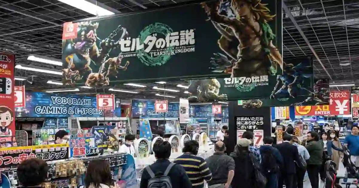 las vacaciones Zelda" en Japón