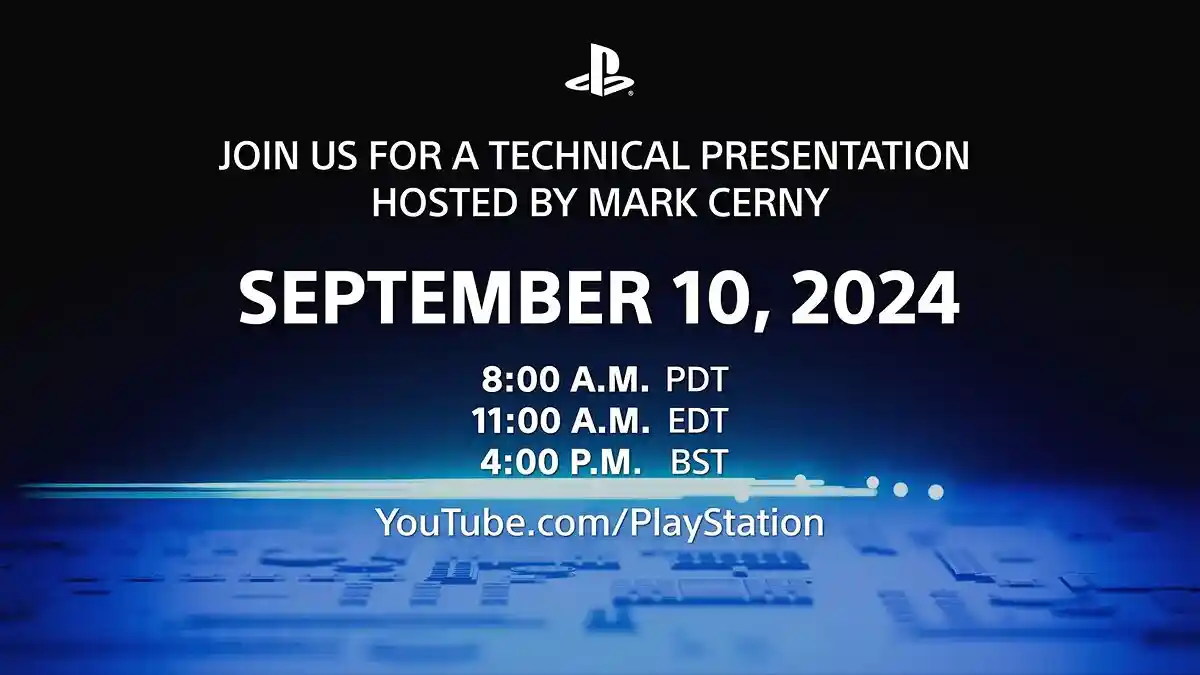 Anuncio de la presentación de características técnicas de la PlayStation 5