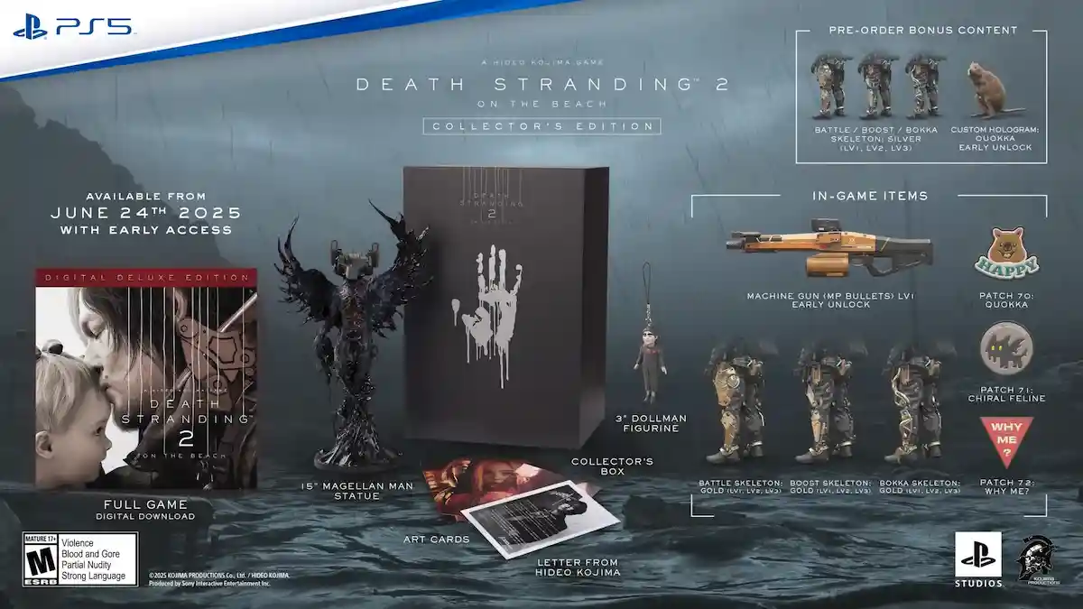 Death Stranding edición de colección.