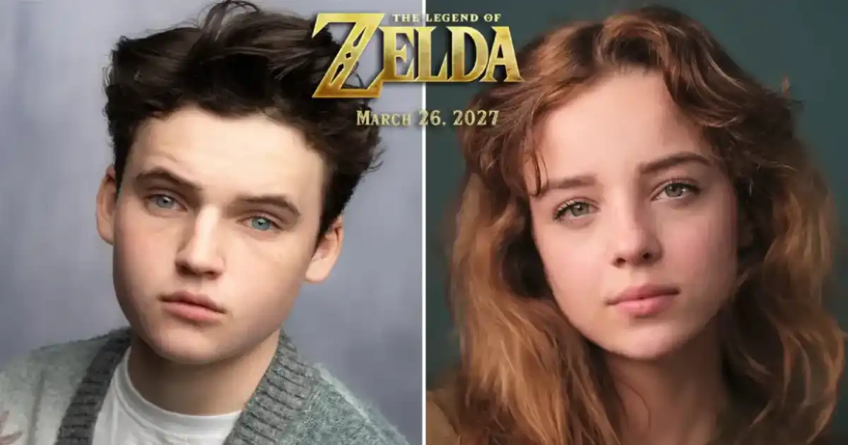 Actores que interpretarán a Link y Zelda